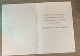 For A Special Goddaughter First communion- Card