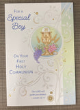 For a Special Boy - First Communion Card