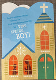 For a Very Special Boy - First Communion Card