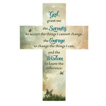 Inspirational 12" H Wood Cross