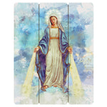 OUR LADY OF GRACE PLAQUE 15"