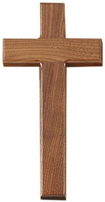 Wide Walnut Cross 8"