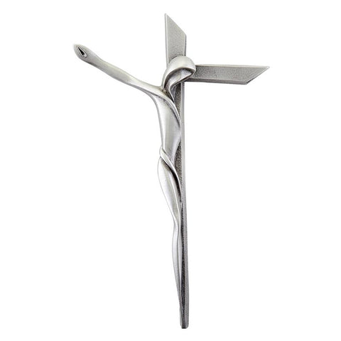 9 1/4" CROSS SERPENTINE SILVER