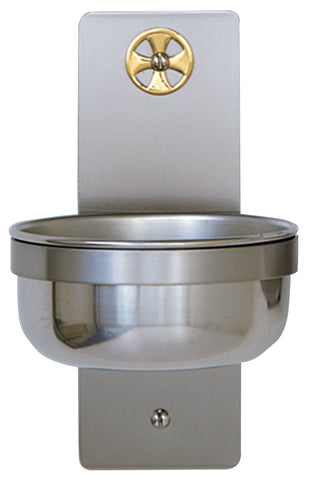 HOLY WATER FONT Stainless Steel 4"