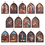 Stations of the Cross Wood Plaque