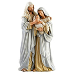 STATUE HOLY FAMILY 12"