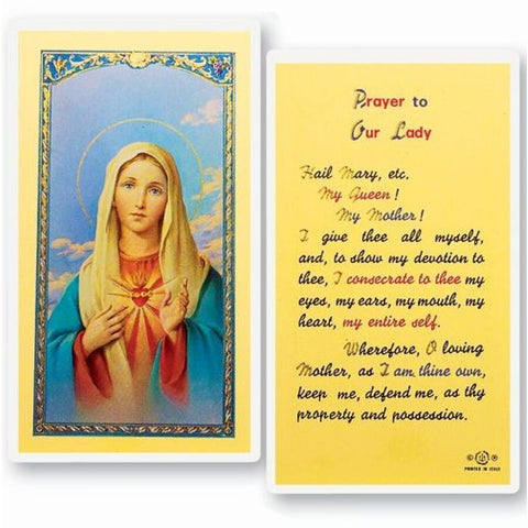 HC Prayer to Our Lady IMMACULATE HE