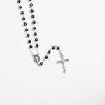 Hematite Stone Rosary - 8mm