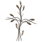 METAL TREE WALL CROSS