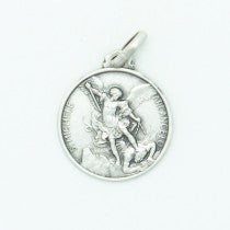 St Michael Small Round Medal