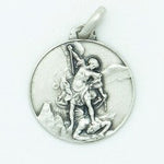 St Michael Large Round Medal
