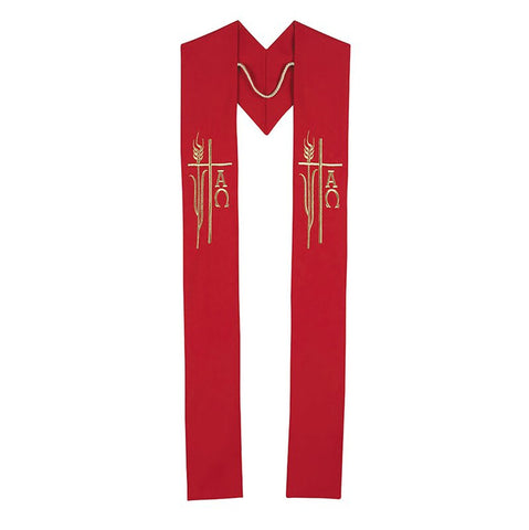 Embroidered Alpha Omega Stole