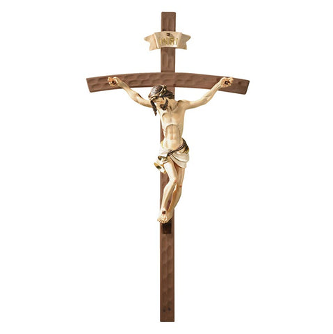 CHAPEL CRUCIFIX 50" H Wood Crucifix with Resin Corpus
