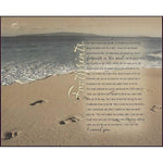 8" FOOTPRINTS WALL PLAQUE