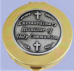 PYX SMALL Pewter Extraordinary Minister of Holy Communion