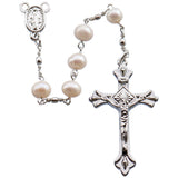 5 Decade Rosary Pearl Round Bead - 6mm