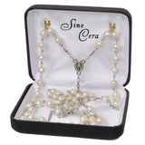 5 Decade Rosary Pearl Round Bead - 6mm