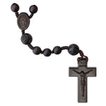Rose Carved Jujube Wood Rosary -10/13mm