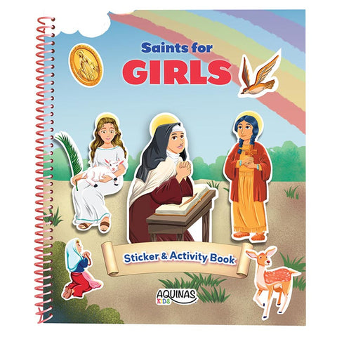 Saints for Girls Sticker Activity