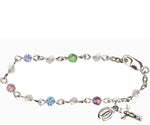 Spring Infant Rosary Bracelet