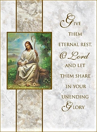 REPOSE Eternal Rest Mass Card