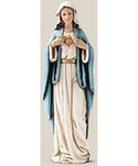 STATUE IMMACULATE HEART MARY 6"