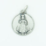 SS INFANT OF PRAGUE MEDIUM RHODIUM FINISH MEDAL