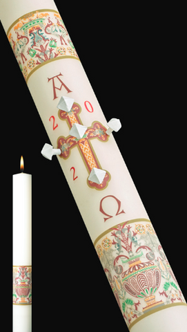 PASCHAL CANDLE 51% 1-3/4" X 36" INVESTITURE