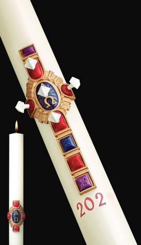 Christ Victorious Paschal Candle