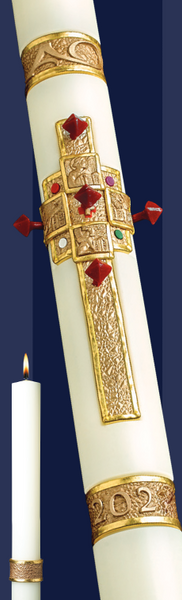 Evangelium Paschal Candle