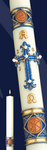 PASCHAL CANDLE 51% 3" X 36" LILIUM EXIMIOUS