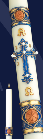 PASCHAL CANDLE 51% 3" X 36" LILIUM EXIMIOUS