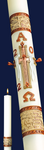 PASCHAL CANDLE 51% 2-1/2" x 36" LUKE 24 EXIMIOUS