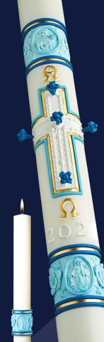 Most Holy Rosary Paschal Candle