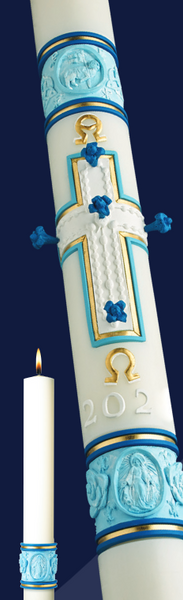 Most Holy Rosary Paschal Candle