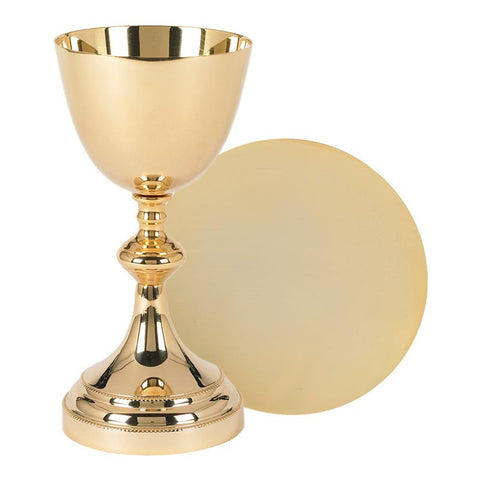 Classic Chapel Chalice with Paten