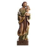 STATUE ST JOSEPH AND CHILD 22" VAL