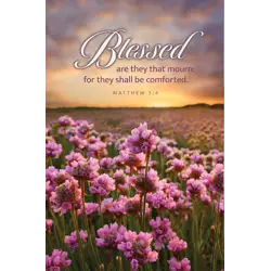 BULLETIN - FUNERAL - BLESSED ARE THEY THAT MOURN