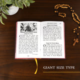 CATHOLIC BOOK of PRAYERS: Popular Catholic Prayers Arranged for Everyday Use - Large Print  Imitation Leather Lavender