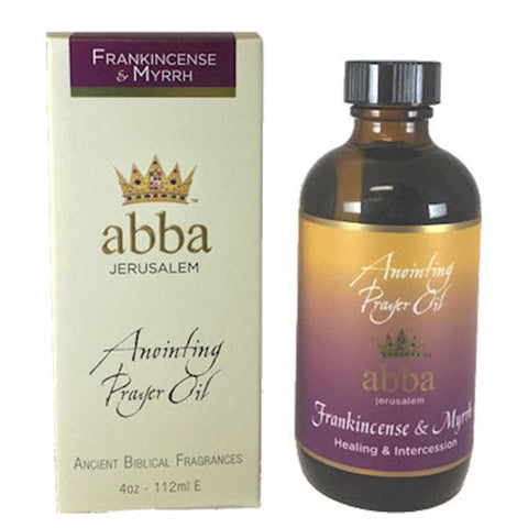 Anointing Oil Frankincense and Myrrh (4 oz)