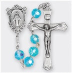 Aqua Shimmer Rosary