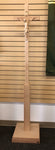 6" FOOT WOOD PROCESSIONAL CRUCIFIX with HAND-CARVED CORPUS