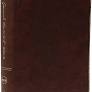 NKJV, Journal the Word Bible, Large Print, Bonded Leather, Brown, Red Letter Edition