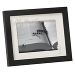 First Communion Frame Black