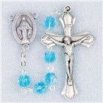 March Birthstone Rosary