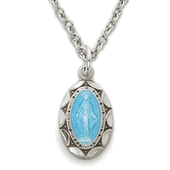 Blue Miraculous 16" Chain