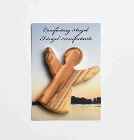 OLIVE WOOD COMFORT ANGEL