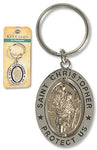 Rotating Keychain: St. Christopher