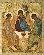 ICON Holy Trinity (Rublev) (Large) F24L