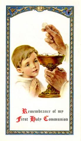 Communion Prayer Boy